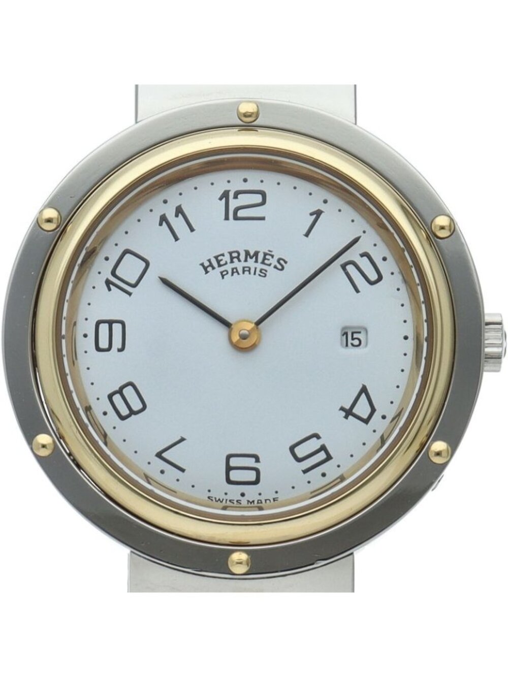Hermes Clipper Boys' Watch SS White